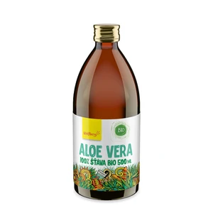 Wolfberry Aloe vera šťáva 100% BIO 500 ml