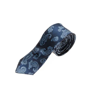 Tmavě modrá pánská elegantní kravata Bolf K106
