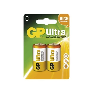 Batérie GP Ultra Alkaline, C, 2ks