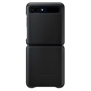 Samsung Leather Cover EF-VF700LBEGEU Samsung Galaxy Z Flip black