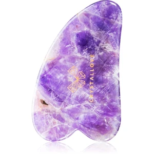 Crystallove Amethyst Gua Sha Plate masážna pomôcka
