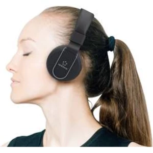 Bluetooth Hi-Fi náhlavná sada On Ear Stereo Renkforce RF-BTK-100 RF-4731720, čierna, sivá
