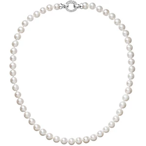 Evolution Group Krásný perlový náhrdelník Pavona 22003.1 A