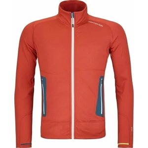 Ortovox Fleece Light Jacket M Cengia Rossa S Outdoorová mikina