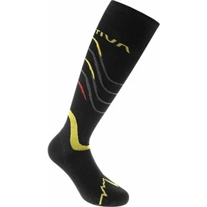 La Sportiva Skialp Socks Black/Yellow S Ponožky