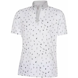 Galvin Green Miro Mens Polo Shirt White/Black S