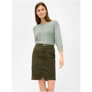 Khaki Short Sheath Skirt ORSAY - Women