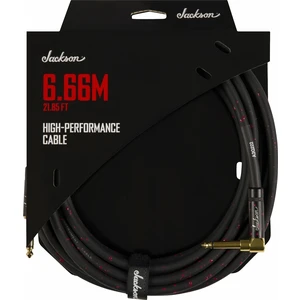 Jackson High Performance Cable Nero-Rosso 6,66 m Dritto - Angolo