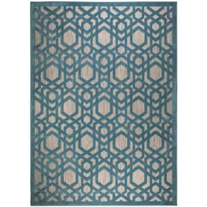 Niebieski dywan odpowiedni na zewnątrz 170x120 cm Oro – Flair Rugs