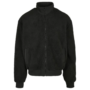Boxy Sherpa Jacket černá