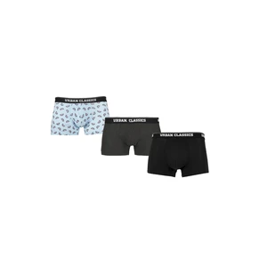 Boxer shorts 3-Pack watermelon aop+cha+blk