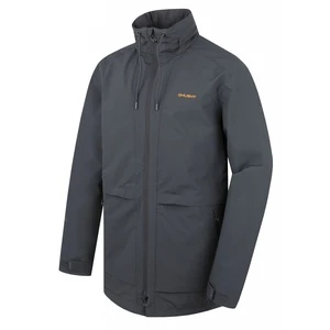 Husky  Nevr M dk. grey, M Pánsky hardshell kabát