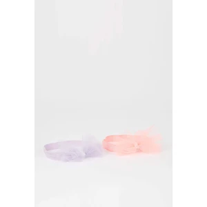 DEFACTO Baby Girl Tulle 2-Pack Headband