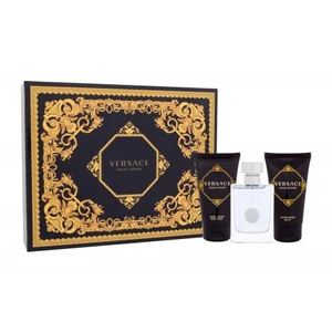 Versace Pour Homme dárková kazeta toaletní voda 50 ml + sprchový gel 50 ml + balzám po holení 50 ml pro muže