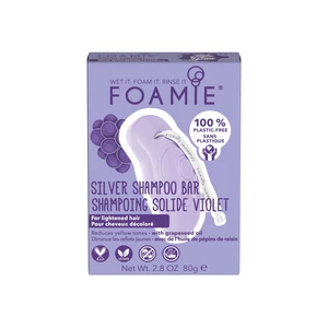 Foamie Silver Linings tuhý šampón neutralizujúci žlté tóny 80 g