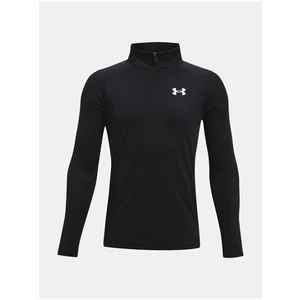 Tričko Under Armour UA Tech 2.0 1/2 Zip - černá