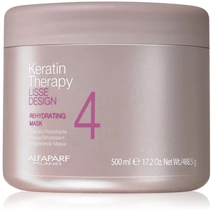 Alfaparf Milano Lisse Design Keratin Therapy rehydratačná maska pre všetky typy vlasov 500 ml