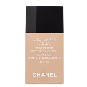 Chanel Vitalumière Aqua ultra lehký make-up pro zářivý vzhled pleti odstín 70 Beige 30 ml
