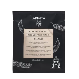 Apivita Express Beauty Carob plátýnková maska s detoxikačním účinkem