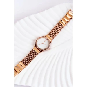 Dámské hodinky GG Luxe Růžové Zlato s kubickými zirkony