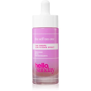 hello sunday the self tan one samoopaľovacie sérum na tvár 30 ml