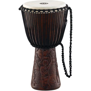 Meinl PROADJ2-L Professional African Djembe Natural/Carved Man