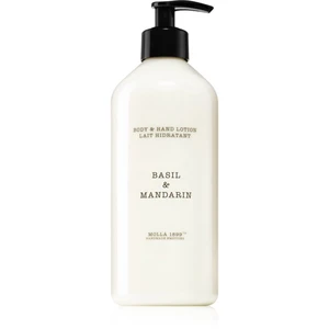 Cereria Mollá Basil & Mandarín krém na ruce a tělo unisex 500 ml