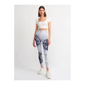 Dilvin 20300 Tie Dye Tights-black