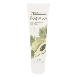 Ecodenta BIO bělicí zubní pasta s výtažkem z papáji (Certified Organic Whitening Toothpaste) 100 ml