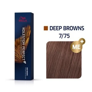 Wella Professionals Koleston Perfect Me+ Deep Browns profesjonalna permanentna farba do włosów 7/75 60 ml