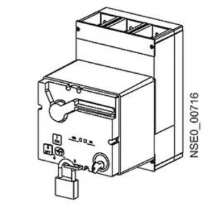 Motorový pohon Siemens 3VL9600-3ML00 (š x v x h) 173 x 190 x 160 mm 1 ks