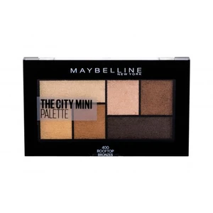 Maybelline The City Mini Palette paletka očních stínů odstín 400 Rooftop Bronzes 6 g