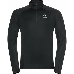 Odlo Men's ESSENTIAL Half-Zip Running Mid Layer Negro S