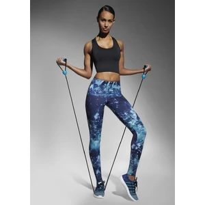 Bas Bleu Legginsy sportowe LAGUNA elastyczne z modnym printem