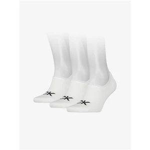 Sada tří párů pánských ponožek v bílé barvě Calvin Klein - Pánské