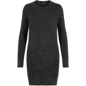 Vero Moda Dámske šaty VMDOFFY 10215523 Black MELANGE XL