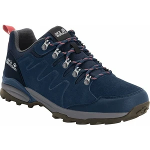 Jack Wolfskin Calzado de mujer para exteriores Refugio Texapore Low W Dark Blue/Grey 39,5