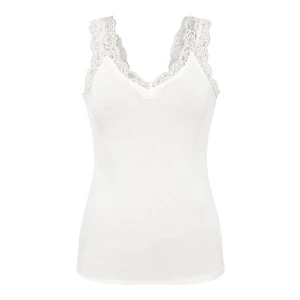 Pieces Dámské tílko PCBARBERA 17106017 White M