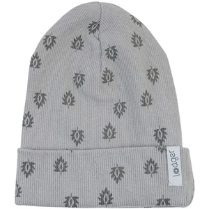 Lodger Beanie Print Rib 1-2 years dětská čepička Sharkskin 1 ks