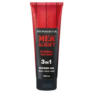 Dermacol Men Agent Eternal Victory sprchový gél na tvár, telo a vlasy pre mužov 250 ml