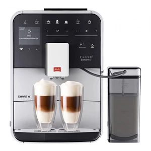 Espresso Melitta Barista TS Smart Stříbrné strieborn... Plně automatický kávovar, ovládání funkcí kávovaru chytrým mobilním telefonem, vyjímatelný mlé