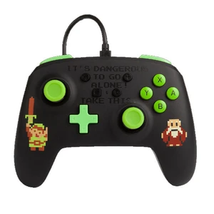 PowerA Enhanced Wired Controller - Retro Zelda for Nintendo Switch