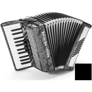 Weltmeister Perle 26/48/II/3 Black Piano accordion
