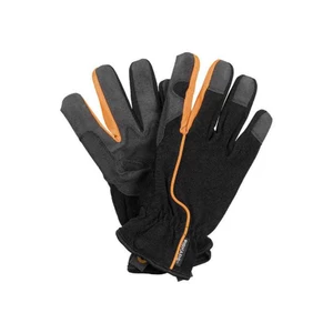 Pánske čierne pracovné rukavice Fiskars, veľ. 10