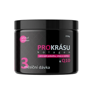 MujKolagen Kolagenový nápoj s příchutí broskve Prokrásu 224 g