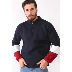 1041 DEWBERRY MEN'S SWEATSHIRT-NAVY BLUE