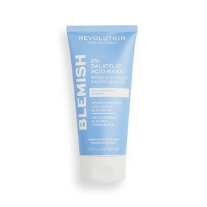Revolution Skincare Pleť ová maska s aktívnym uhlím Blemish (2% Salicylic Acid Mask) 65 ml