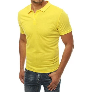 Men's yellow polo shirt PX0314