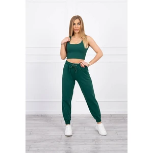 Set of top+pants green