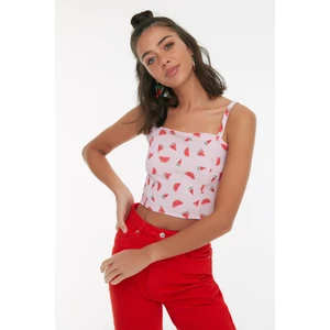 Trendyol Pink Strap Blouse